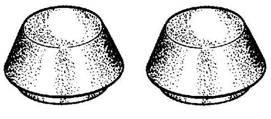 Picture of Trunk Lid Bumpers, B-7023800