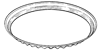 Picture of 14" Ribbed Trim Ring,  01A-18303-14