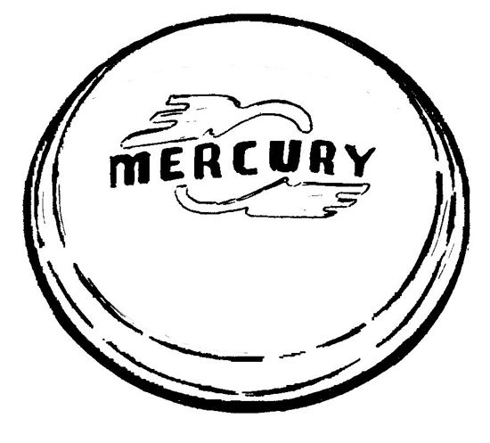 Picture of 1947-1948 Mercury Hub Cap 6M-1130
