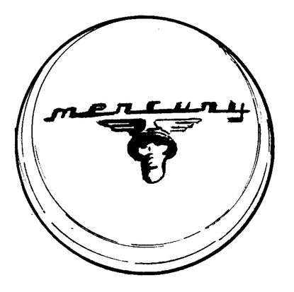 Picture of 1942 Mercury Hub Cap,  29A-1130
