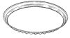Picture of 16" Ribbed Trim Ring,  01A-18303-16