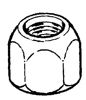 Picture of Wheel Nut, B-1012