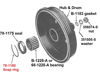 Picture of Rear Wheel Bearing Snap Ring, 78-1180