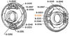 Picture of Rear Brake Cam, B-2230