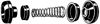 Picture of Wheel Cylinder Rebuild Kit, Rear, 91A-2128