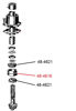 Picture of Drive Pinion Bearings & Double Race (Cup), 48-4616-SET