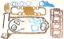 Picture of Complete Engine Gasket Set, 91A-6008-C