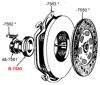 Picture of Clutch Throwout Bearing B-7580