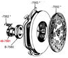 Picture of Clutch Throwout Bearing Hub 48-7561