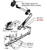 Picture of Clutch Adjusting Rod Clevis B-7532