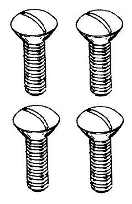Picture of Gas Tank Cover Screw Set, 40-16396-SK