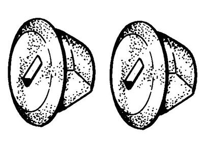 Picture of Choke & Throttle Dash Grommets, 81A-9719