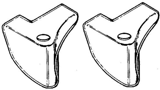 Picture of Battery Hold Down Clamps, B-5163-S