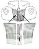 Picture of Grille Assembly, 01A-8206/7-ACK