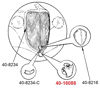 Picture of Front Fender Tie Bracket, 40-16088-SS