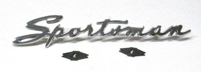 Picture of "SPORTSMAN" Hood Emblem, 51A-16605