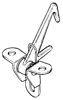 Picture of Hood Safety Catch, 01A-16892-BS