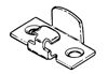 Picture of Hood Hinge Retainer Bracket, Rear, B-8220