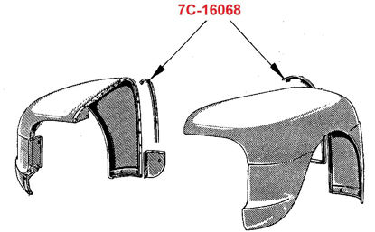 Picture of Cow To Fender Seals, 7C-16068