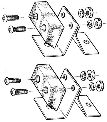 Picture of Rumble Lid Bumper Stop Brackets, 40-714008-S