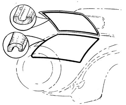 Picture of Trunk/Rumble Seal, 48-7043720-A