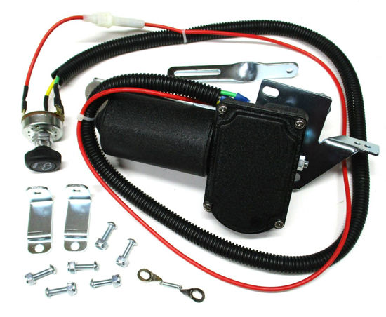 Crown Automotive 12V 12 Volt Wiper Conversion Kit (Manual to Vacuum) Top  Mounted for 41-69 Jeep CJ