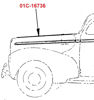 Picture of Hood Molding, 01C-16736