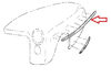 Picture of Front Fender Molding, 6A-16004