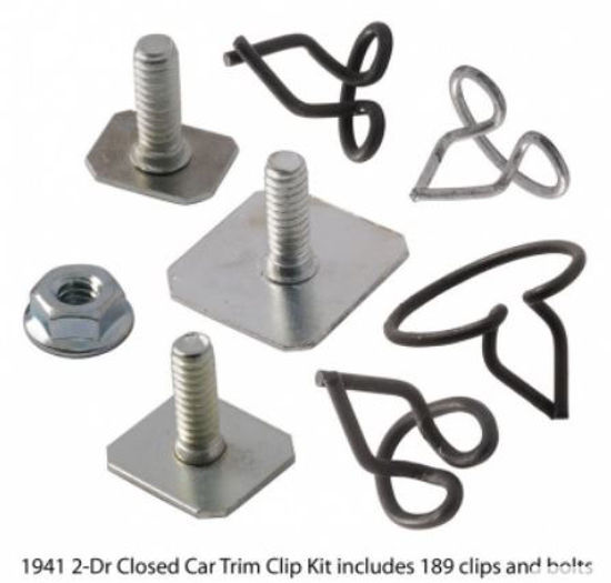 Picture of Trim Clip Set, Complete, Coupe, Tudor, 11A-20000-B
