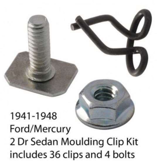 Picture of Door & Qtr Reveal Molding Clips, 11A-20007