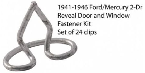 Picture of Door & Qtr Reveal Molding Clips, 11A-20008