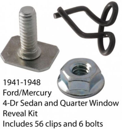 Picture of Door & Qtr Reveal Molding Clips, 11A-20009