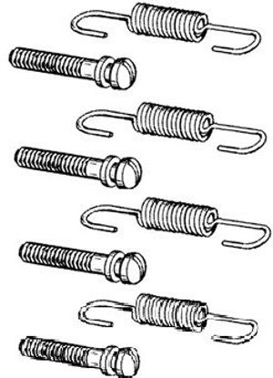 Picture of Headlight Aiming Screws & Springs, 01A-13032-HK