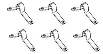 Picture of Headlight Reflector Mounting Clips, 48-13029-S