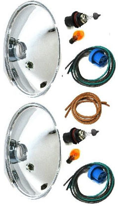 Picture of Headlight Reflector Kit, Halogen, B-13027-QK12TS