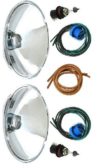 Picture of Headlight Reflector Kit, Halogen 12 Volt, B-13027-QK12