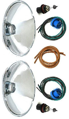Picture of Headlight Reflector Kit, Halogen, 40-13027-QK12