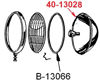 Picture of Headlight Reflector, 40-13028