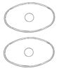 Picture of Headlight Stand Pads, 68-13130