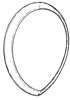 Picture of Headlight Rim, 78-13001-RM