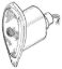 Picture of Taillight Assembly with Blue Dot, 81A-13405-D-BD