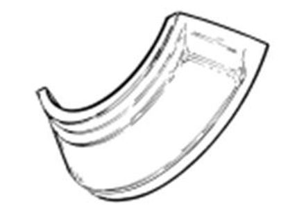 Picture of License Plate Light Lens, B-13445
