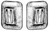 Picture of Front Bumper Bracket Grommet Set, 91A-17772/3-S