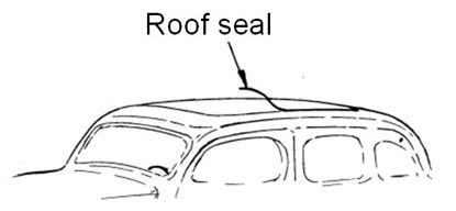 Picture of Roof Seal, 48-7050920-B