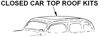 Picture of Sedan Roof Kit, Cobra Grain, VTRK/C124B34