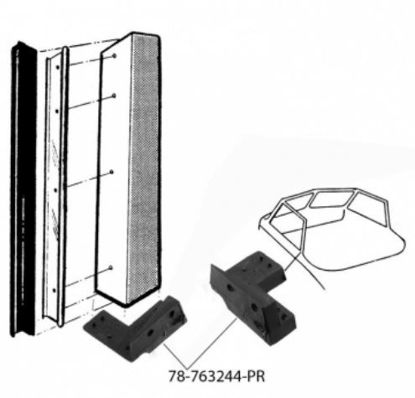 Picture of Quarter To Top Bow Pads, 78-763244-PR