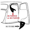 Picture of Top Of Door Seal, 40-7320532