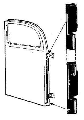 Picture of Door Hinge Seal, 78-701884/5