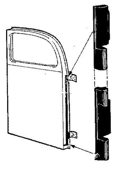 Picture of Door Hinge Seal, 78-701884/5