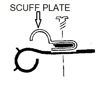 Picture of Lower Door seal, 01A-701980